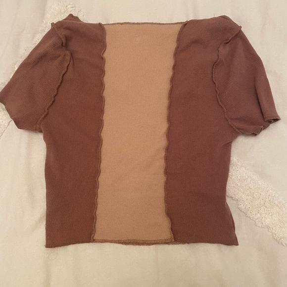 Brown Pacsun Crop Top - Picture 3 of 3